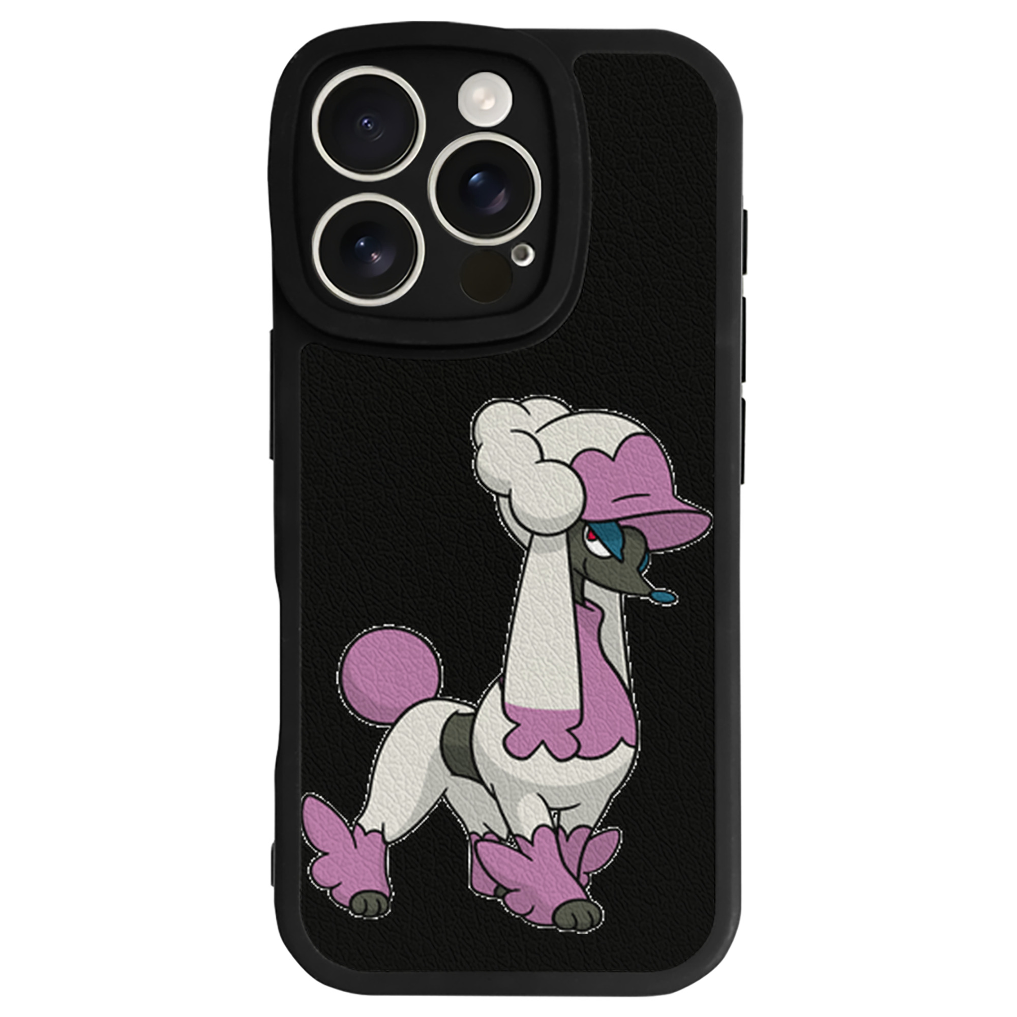 （画像用） ポケットモンスター Pokémon 【iPhone 16シリーズ対応】シリコンスマホケース（レザー調） 材質：シリコン